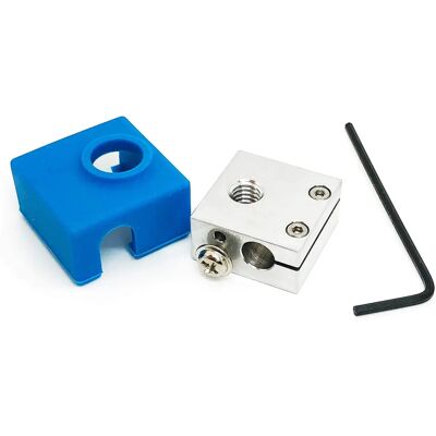Amélioration du bloc chauffant Micro Swiss avec housse en silicone pour imprimante 3D - Publicité Amélioration du bloc chauffant Micro Swiss avec housse en silicone pour imprimante 3D - Publicité