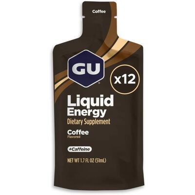 GU Energy Labs Gel Energetico Liquido - Gusto Caffè - 12 pezzi GU Energy Labs Gel Energetico Liquido - Gusto Caffè - 12 pezzi