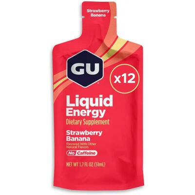 GU Flüssig Energie Erdbeere Banane - Energiegel GU Flüssig Energie Erdbeere Banane - Energiegel