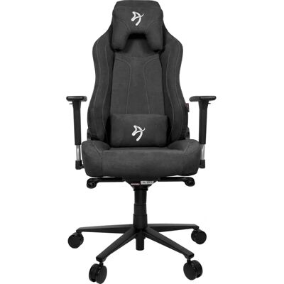 Chaise de jeu Vernazza en tissu doux Arozzi - Gris Foncé - Publicité Chaise de jeu Vernazza en tissu doux Arozzi - Gris Foncé - Publicité