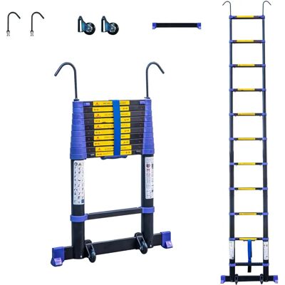 Hoström Modelo TELESCOVA10+ Escalera telescópica de aluminio 3,2m Hoström Modelo TELESCOVA10+ Escalera telescópica de aluminio 3,2m