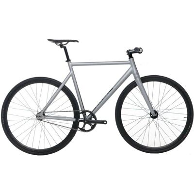 Vélo Fixie Santafixie Raval Gris Mat 30mm - Vélo Urbain - Publicité Vélo Fixie Santafixie Raval Gris Mat 30mm - Vélo Urbain - Publicité
