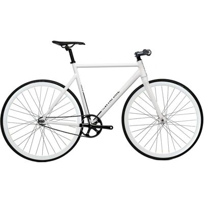 Vélo fixie Santafixie Raval All White 30mm - Publicité Vélo fixie Santafixie Raval All White 30mm - Publicité
