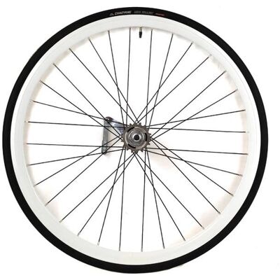 Roue Arrière Rétro Santafixie 30mm - Vélo Urbain Fixie - Publicité Roue Arrière Rétro Santafixie 30mm - Vélo Urbain Fixie - Publicité