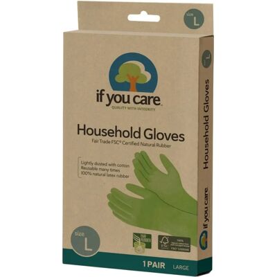 Brand Large Eco-Friendly Rubber Gloves - Rubber Gloves Brand Large Eco-Friendly Rubber Gloves - Rubber Gloves