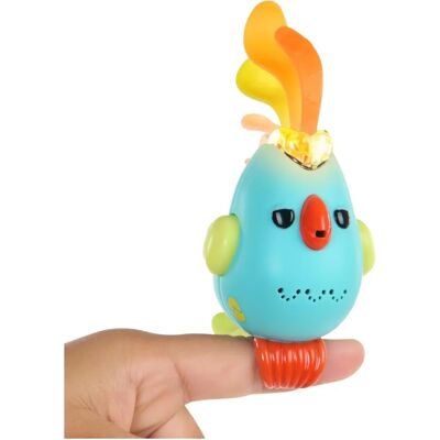 Oiseau Bleu Fingerlings - Oiseau interactif avec 40+ sons - Publicité Oiseau Bleu Fingerlings - Oiseau interactif avec 40+ sons - Publicité