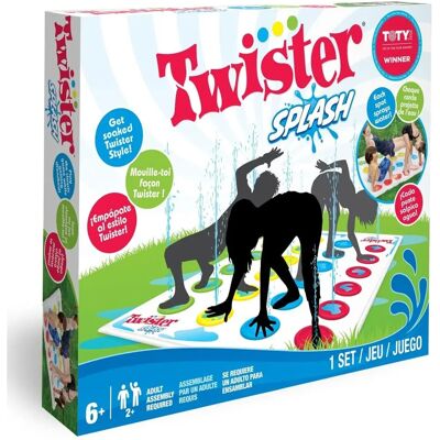 Hasbro Twister Splash Water Sprinkler Outdoor Game Hasbro Twister Splash Water Sprinkler Outdoor Game