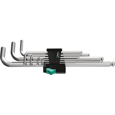 Wera 950 PKL/9 L-key Set - Hex-Plus, Chrome - L-type Tools Wera 950 PKL/9 L-key Set - Hex-Plus, Chrome - L-type Tools