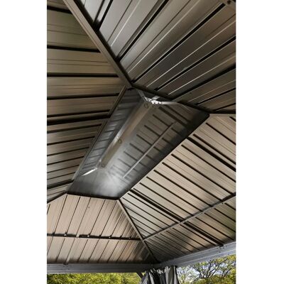 SOJAG Messina Aluminium Pavillon - Langlebig, Wetterfest, 12x16 ft SOJAG Messina Aluminium Pavillon - Langlebig, Wetterfest, 12x16 ft