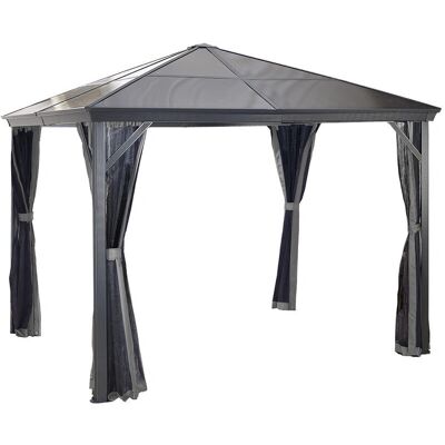 SOJAG Verona 10x10 Aluminium Pavillon - Modern, Rostfrei, Einfache Montage SOJAG Verona 10x10 Aluminium Pavillon - Modern, Rostfrei, Einfache Montage