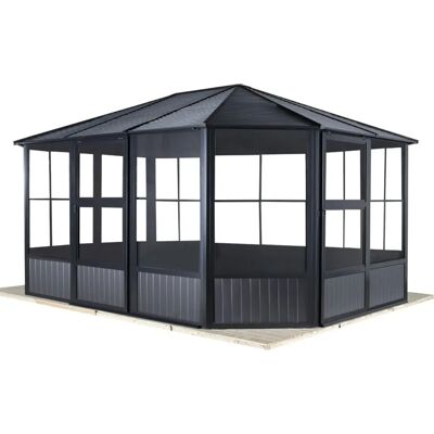 SOJAG Charleston 12x15 Aluminium Pavillon - Schneelast Beständig SOJAG Charleston 12x15 Aluminium Pavillon - Schneelast Beständig