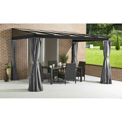 SOJAG St. Barthelemy 10x12 Pavillon - Wetterfeste Aluminiumkonstruktion SOJAG St. Barthelemy 10x12 Pavillon - Wetterfeste Aluminiumkonstruktion