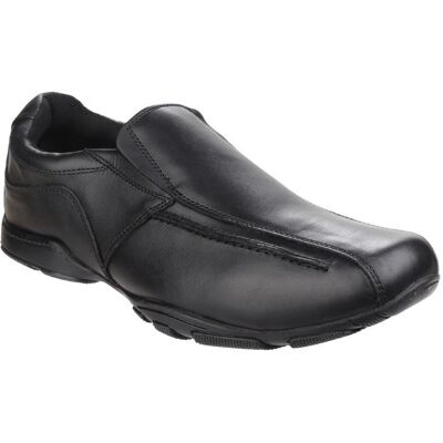 Hush Puppies 'Bespoke Senior' Leren Schoenen - Zwart - Maat UK 3.5 Hush Puppies 'Bespoke Senior' Leren Schoenen - Zwart - Maat UK 3.5