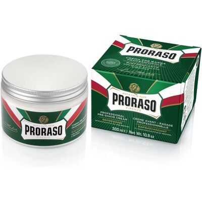 Proraso Pre-Shaving Cream Green - Sensitive Skin - 300 ml Proraso Pre-Shaving Cream Green - Sensitive Skin - 300 ml