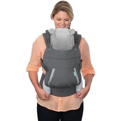 Infantino Cuddle Up Bear Grå Ergonomisk Babybärsele - Baby Carrier Backpack Infantino Cuddle Up Bear Grå Ergonomisk Babybärsele - Baby Carrier Backpack