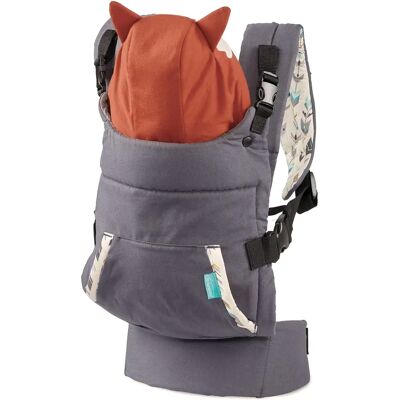 Infantino Cuddle Up - renard gris - Publicité Infantino Cuddle Up - renard gris - Publicité