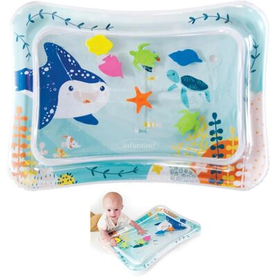 Infantino Jumbo Pat & Play Wasser Matte - Baby Spiel - Meeresmotiv - 45,7x64,6cm Infantino Jumbo Pat & Play Wasser Matte - Baby Spiel - Meeresmotiv - 45,7x64,6cm