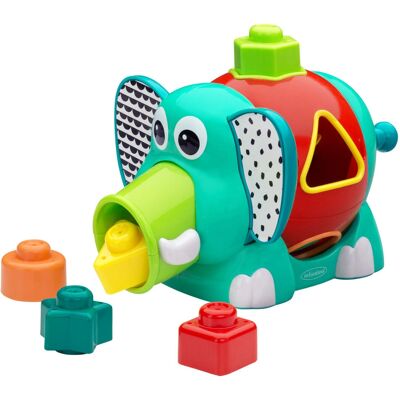 Infantino Modell 306912 Bunter Tier-Formensortierer - Lernspielzeug Infantino Modell 306912 Bunter Tier-Formensortierer - Lernspielzeug