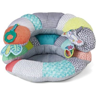 Infantino Prop-A-Pillar Pastel - Mata do Zabawy i Wsparcie Infantino Prop-A-Pillar Pastel - Mata do Zabawy i Wsparcie