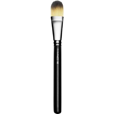 MAC Cosmetics 190 Synteettinen Meikkivoidesivellin - Tasainen Meikkivoidesivellin - Musta MAC Cosmetics 190 Synteettinen Meikkivoidesivellin - Tasainen Meikkivoidesivellin - Musta
