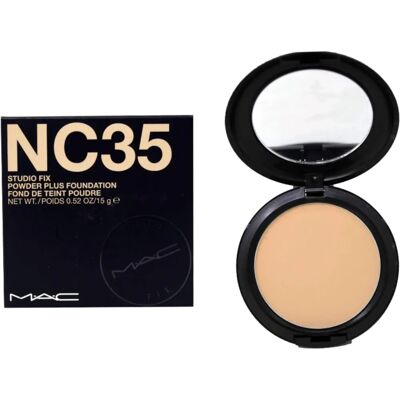 MAC Studio Fix Tech Cream-To-Powder Foundation - Light Brown - Foundation MAC Studio Fix Tech Cream-To-Powder Foundation - Light Brown - Foundation