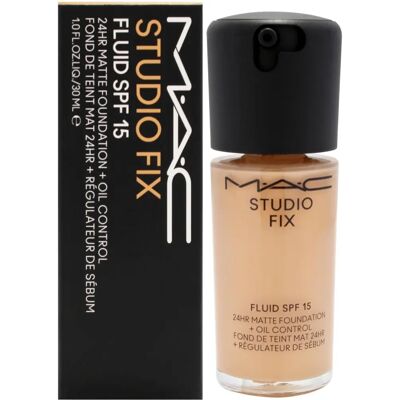 MAC Cosmetics MAC Studio Fix Fluid SPF 15 Langanhaltende Mattierende Foundation - Foundation MAC Cosmetics MAC Studio Fix Fluid SPF 15 Langanhaltende Mattierende Foundation - Foundation