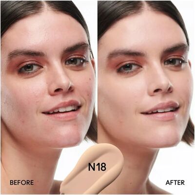 MAC Cosmetics Studio Radiance Serum-Powered Foundation - N18 - Hydrating, Medium Coverage MAC Cosmetics Studio Radiance Serum-Powered Foundation - N18 - Hydrating, Medium Coverage