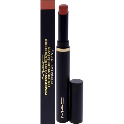MAC Cosmetics Powder Kiss Velvet Blur Slim Stick - Mull It Over - Batom MAC Cosmetics Powder Kiss Velvet Blur Slim Stick - Mull It Over - Batom