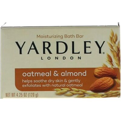 Yardley - Savon en barre d’avoine et d’amande - Set de 3 - 425 onces - Savon - Publicité Yardley - Savon en barre d’avoine et d’amande - Set de 3 - 425 onces - Savon - Publicité