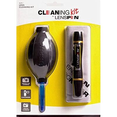 Kit de nettoyage Lenspen Poire Original et MicroKlear - Kit pour appareil photo - Publicité Kit de nettoyage Lenspen Poire Original et MicroKlear - Kit pour appareil photo - Publicité