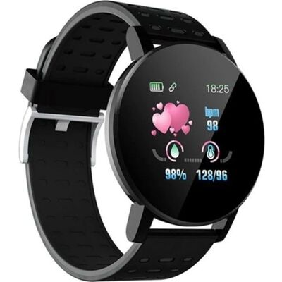 AUCUNE Smart Watch 119 Plus Sykealue LCD - Älykello AUCUNE Smart Watch 119 Plus Sykealue LCD - Älykello