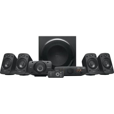 Sistem de boxe Logitech Z906 - 5.1 canale - 500 W - Negru Sistem de boxe Logitech Z906 - 5.1 canale - 500 W - Negru