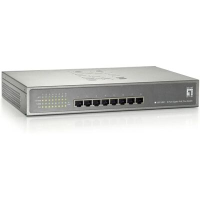 LevelOne GEP-0821 Netzwerkswitch - 8 Ports - Rack-Mount LevelOne GEP-0821 Netzwerkswitch - 8 Ports - Rack-Mount