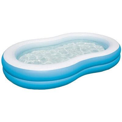Bestway 103 x 62 x 18 pollici la piscina famiglia Big Lagoon Bestway 103 x 62 x 18 pollici la piscina famiglia Big Lagoon