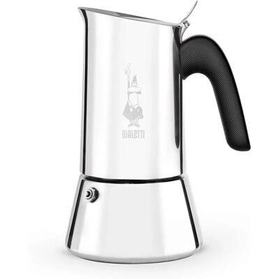 Bialetti Venus Induction 'R' - Cafeteira para fogão - Prata Bialetti Venus Induction 'R' - Cafeteira para fogão - Prata