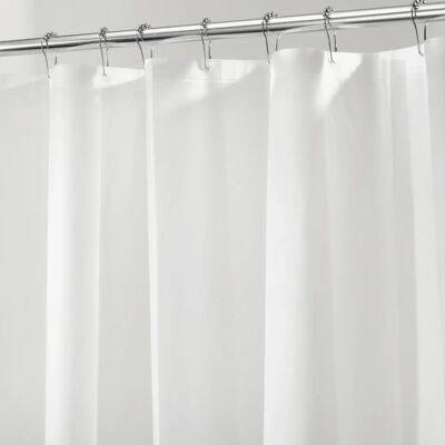 Rideau de douche imperméable iDesign - Accessoire pour douche et baignoire - Publicité Rideau de douche imperméable iDesign - Accessoire pour douche et baignoire - Publicité