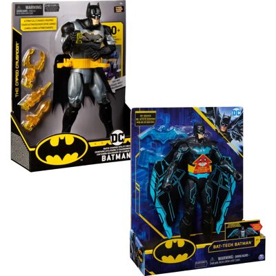 Figurine Batman 30cm avec ceinture et 3 armes - Publicité Figurine Batman 30cm avec ceinture et 3 armes - Publicité