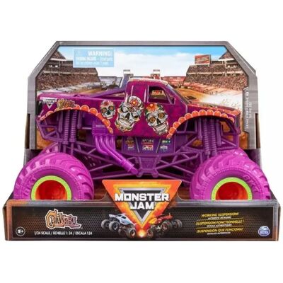 Monster Jam - 1:24 échelle Diecast Monster Truck - Series 19 - Monster Truck - Publicité Monster Jam - 1:24 échelle Diecast Monster Truck - Series 19 - Monster Truck - Publicité