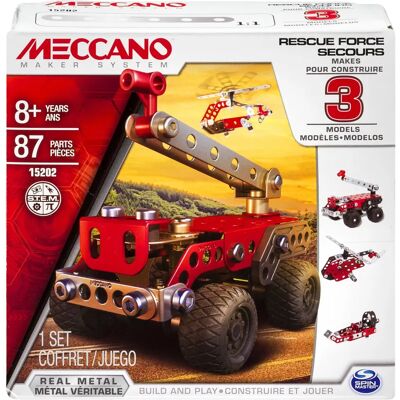 Ensemble de Modèles Meccano MEC 3 - Sauvetage CN GML - Publicité Ensemble de Modèles Meccano MEC 3 - Sauvetage CN GML - Publicité