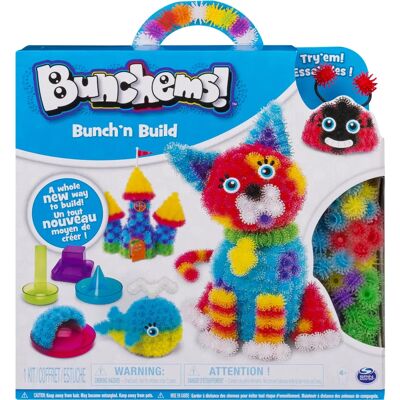 Spinmaster Bunch 'n Build Multicolore - Jouet de construction - Publicité Spinmaster Bunch 'n Build Multicolore - Jouet de construction - Publicité