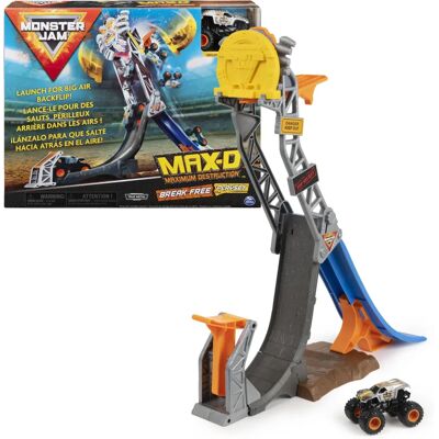 Monster Jam Max-D Break Free Playset - Monster Truck Playset Monster Jam Max-D Break Free Playset - Monster Truck Playset