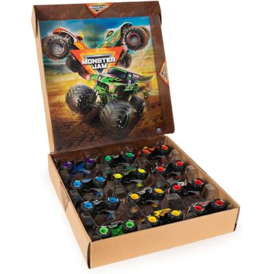 Monster Jam - 1:64 Monster Trucks - 12-Pack - Die-Cast Trucks Monster Jam - 1:64 Monster Trucks - 12-Pack - Die-Cast Trucks