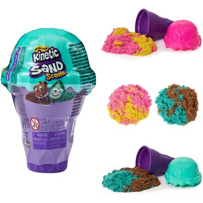 Spin Master Kinetic Sand IJsco Cone - Meerkleurig Zintuiglijk Spel Spin Master Kinetic Sand IJsco Cone - Meerkleurig Zintuiglijk Spel