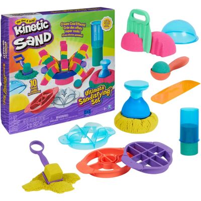 Kinetic Sand Super Sandisfying Set - Spiel Sand Set Kinetic Sand Super Sandisfying Set - Spiel Sand Set