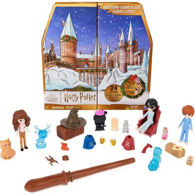 Calendrier de l'Avent Wizarding World GML - Harry Potter, Mini Figurines, 24 Cadeaux Calendrier de l'Avent Wizarding World GML - Harry Potter, Mini Figurines, 24 Cadeaux