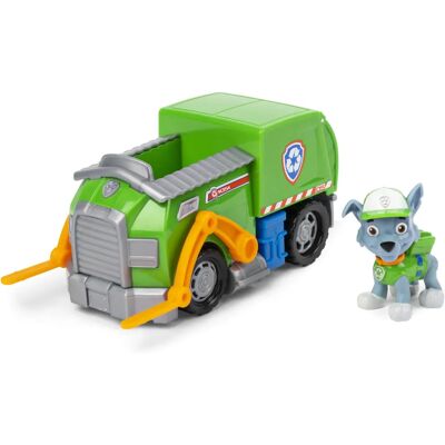 Paw Patrol Rocky Recycling Truck - Zabawny samochód do recyklingu Paw Patrol Rocky Recycling Truck - Zabawny samochód do recyklingu