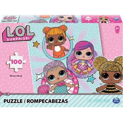 Spin Master L.O.L. Surprise! Puzzle - 4 Mädchen - 100 Stücke Spin Master L.O.L. Surprise! Puzzle - 4 Mädchen - 100 Stücke