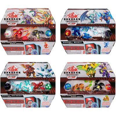 Paquete de Batalla Bakugan Baku-Gear de Spin Master - Top y Personajes Paquete de Batalla Bakugan Baku-Gear de Spin Master - Top y Personajes