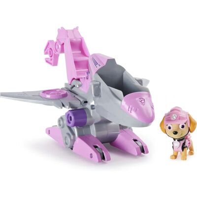 Spin Master PAW Patrol 6059520 - Véhicule Deluxe Rev Up de Skye en Mission Dino Rescue - Publicité Spin Master PAW Patrol 6059520 - Véhicule Deluxe Rev Up de Skye en Mission Dino Rescue - Publicité