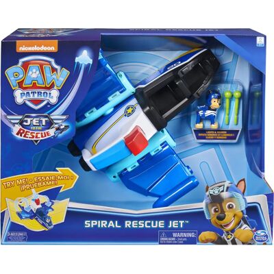 Paw Patrol Chase Spiral Rettungsjet - Spielzeugjet Paw Patrol Chase Spiral Rettungsjet - Spielzeugjet